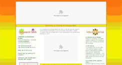 Desktop Screenshot of camping-lourdes-ruisseau-blanc.com